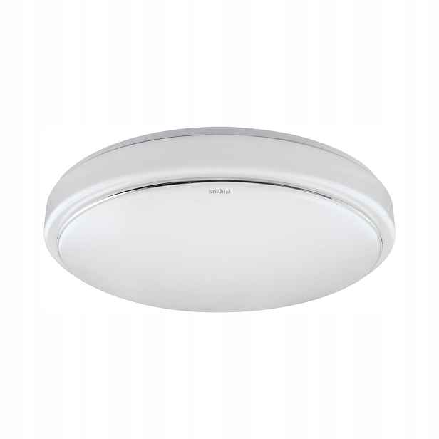 Moderní stropní svítidlo 16W Sola Struhm IP44 Ø32,5 cm bílý