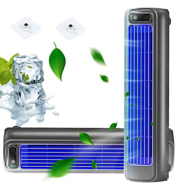 Ventilátor Stolní Klimatizace Nástěnný Věžový Větráček Tichý 3 Rychlosti