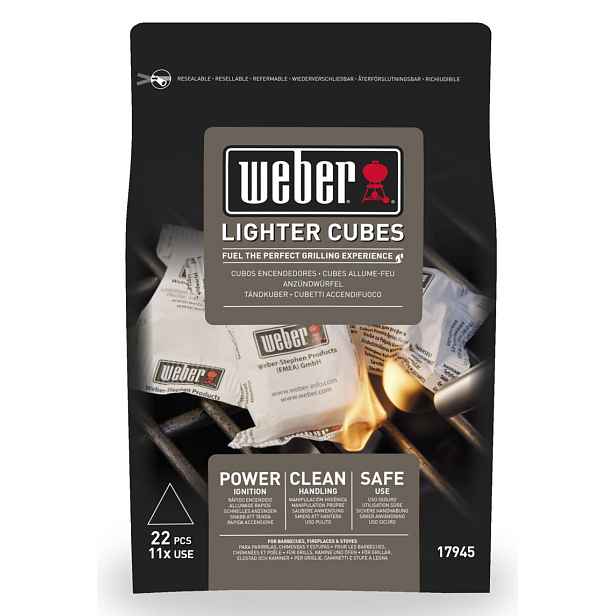 Weber Podpalovací kostky Weber, 22 ks
