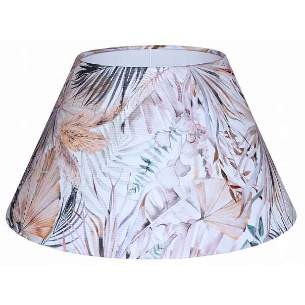 Boho Listy Abažur pro lampu Zavinovací Okraje E27 20/45 h24 cm Primavera