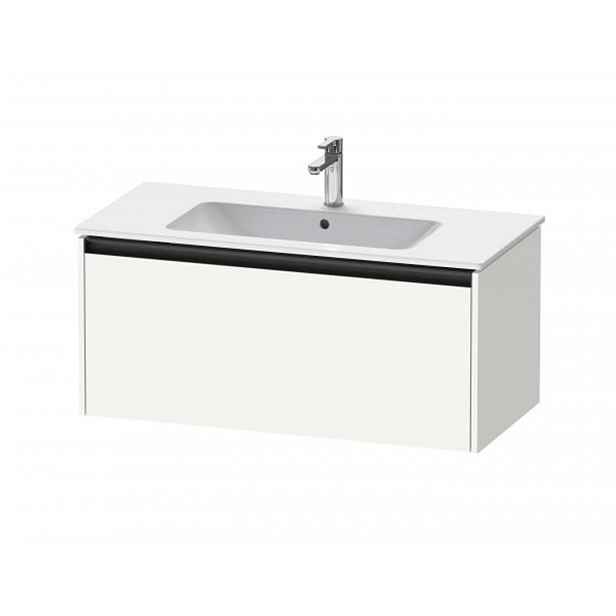 Duravit Ketho.2 - Umyvadlová skříňka 44x101x48 cm, 1 zásuvka, matná bílá K25064018180000