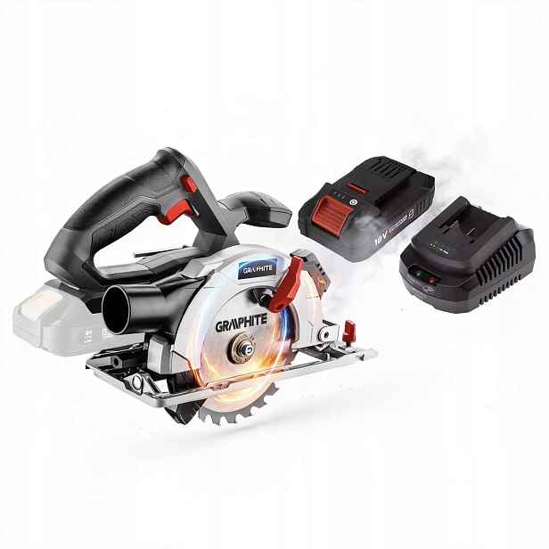 Graphite Kotoučová Pila Energy+ 18V 150MM 58G008 Akumulátor 4AH Napájecí Zdroj
