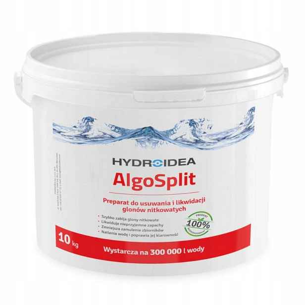 Hydroidea AlgoSplit 10 kg – likvidace vláknitých řas v jezírku