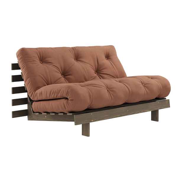 Rozkládací pohovka v oranžovoměděné barvě 140 cm Roots – Karup Design