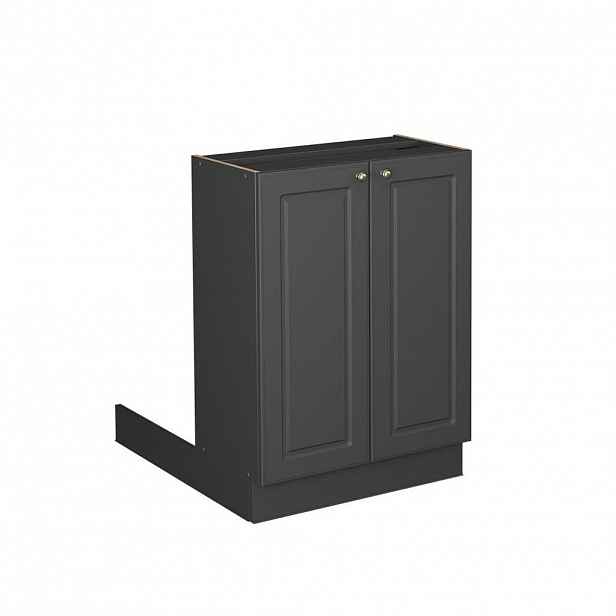 Vicco KUCHYŇSKÝ OSTROV Fame-Line Anthrazit-Gold Landhaus 60 cm bez pracovní desky
