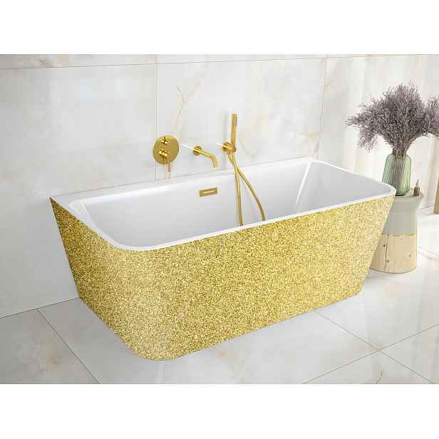 BESCO Olsen Spa  VARYA VANVARYA170ZG1 - Volně stojící vana VARYA Glam - zlatá