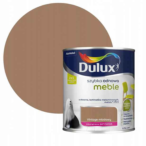 Dulux Rychlá Obnova Nábytek Vintage Medový 0,75L