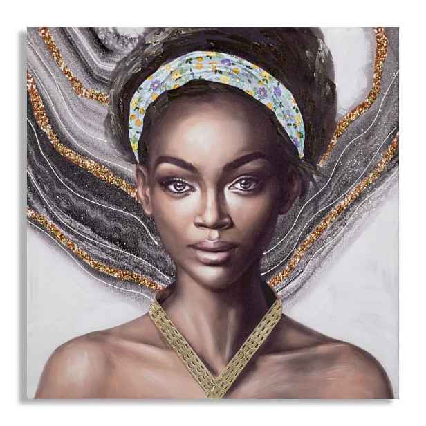 Mauro Ferretti Obraz Naomi B 100x100 cm vícebarevný