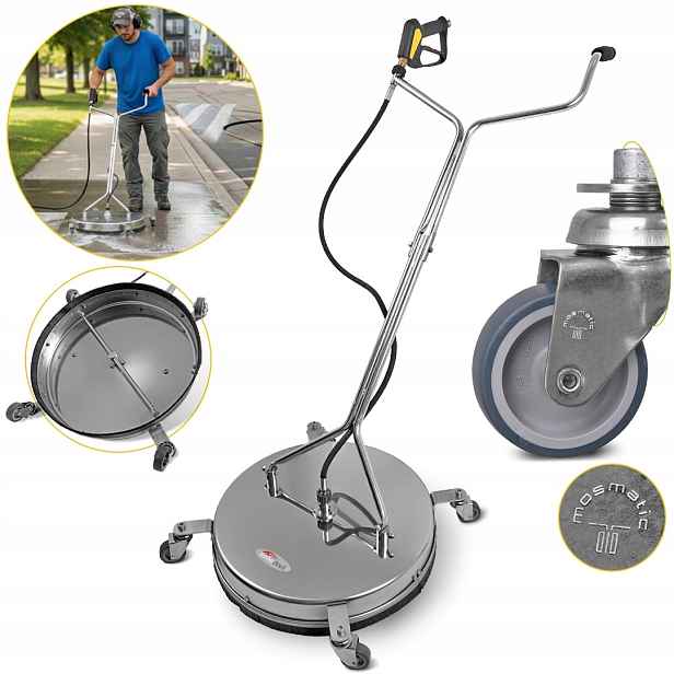 T-racer 20" TD520 R+m kartáč Bruku pro myčku Karcher Hd Hds Kranzle