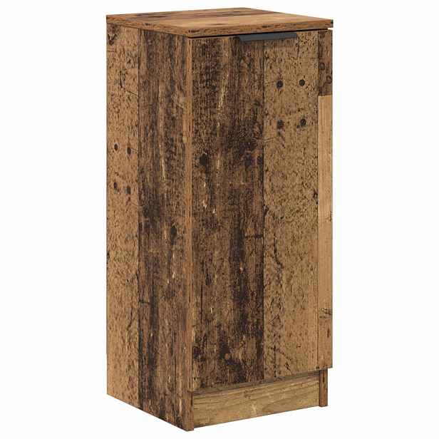 vidaXL Servírovací skříň Staré dřevo 30 x 30 x 70 cm Kompozitní dřevo