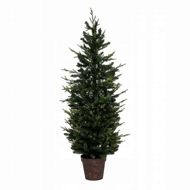 Umělý Vánoční Stromek V Květináči Zelený, Vánoční Stromek 55 X 150 CM