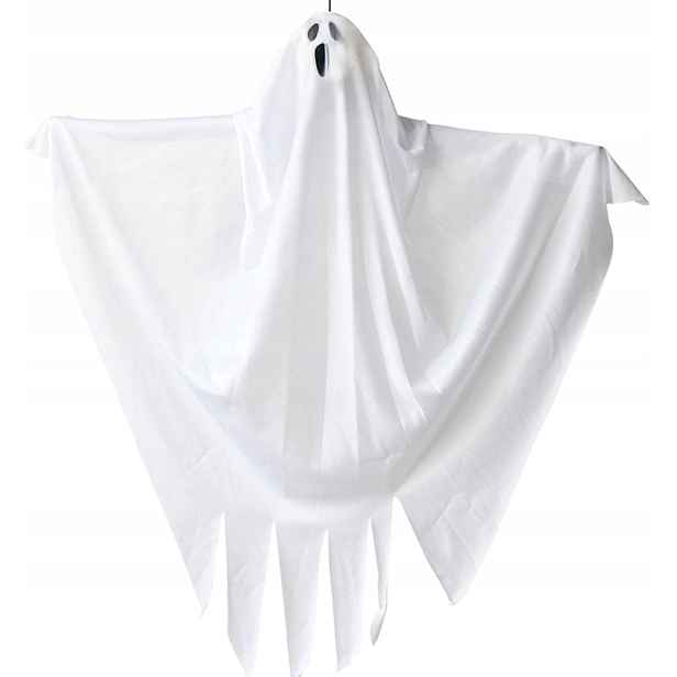 Závěsný duch na Halloween, dekorace na Halloween, závěsné kostry