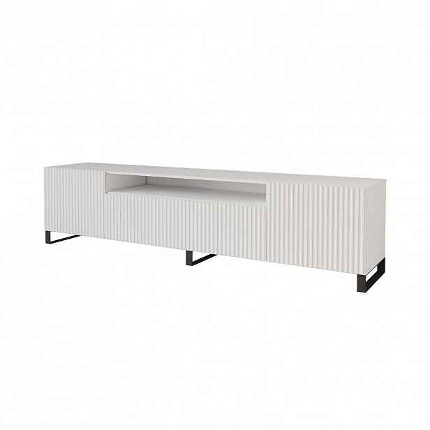 ALTDECOR NÍZKÁ komoda NOA-2-S 200 x 53 x 41 cm – bílá