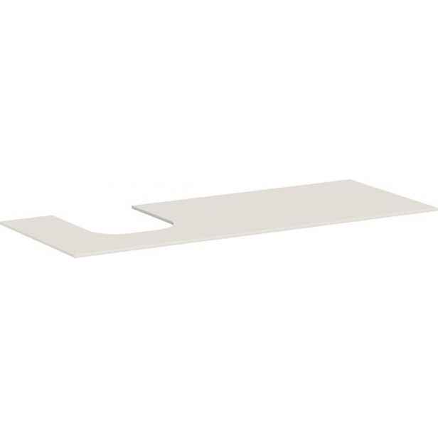 Deska pod umyvadlo Hansgrohe Xevolos E 137x1x55 cm písková matná béžová mat 54205780