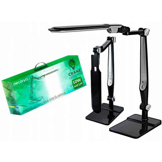 Led stolní lampa Silná, pevná, vhodná na psací stůl