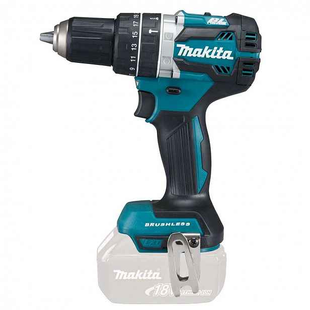 Makita - 18V AKU vrtací šroubovák s příklepem, bez baterie a nabíječky DHP484Z