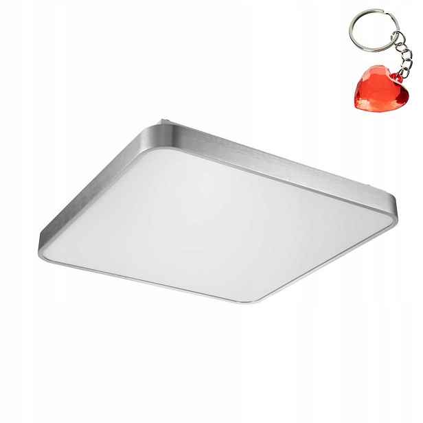 Stropní Svítidlo moderní do obývacího pokoje 40 cm stříbrný Sierra 12100006-SL Zuma Line