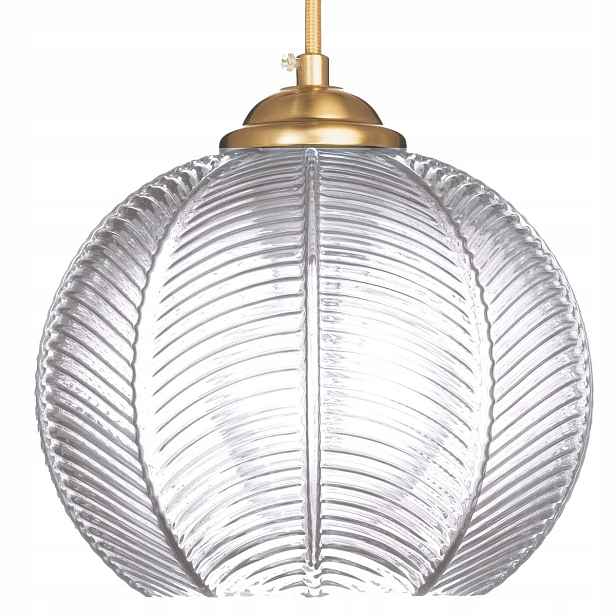 Závěsná lampa Ledigo 1 světelné body E27 bezbarvá černá