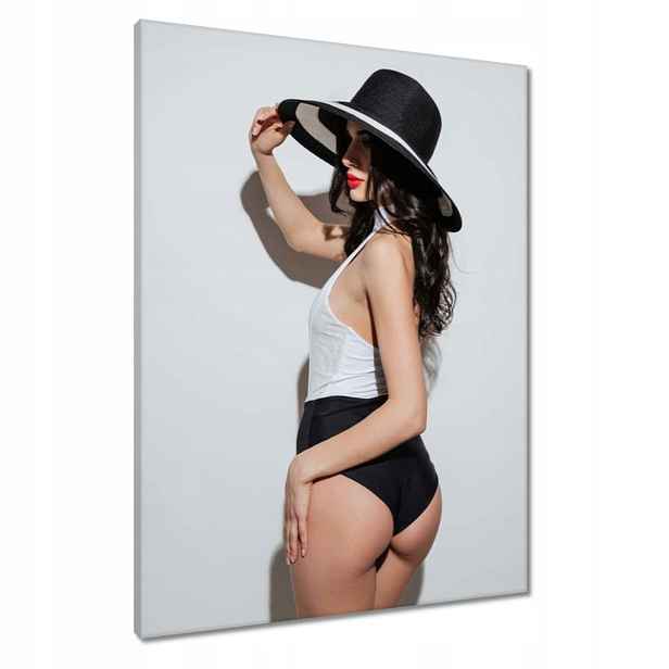 Obrazy 60x80 Elegantní paní a její křivky