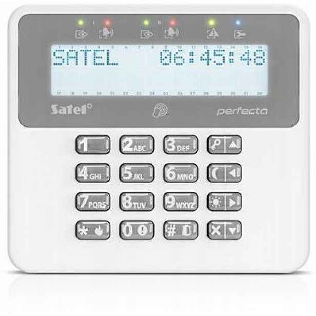 Satel Bezdrátový Manipulátor LCD PRF-LCD-A2