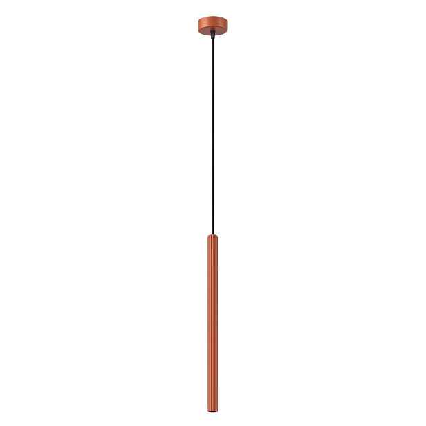 Závěsná lampa Arche okrová červená Stropní osvětlení Zwis Tuba Sollux