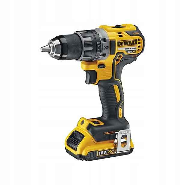 DeWalt DCD791D2 aku bezuhlíková vrtačka 18V/2*2Ah Xr Li-Ion, Tstak kufr