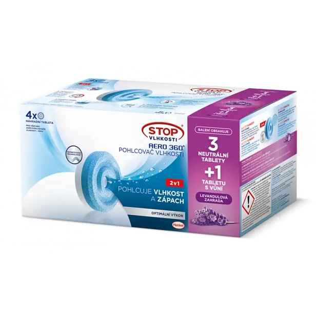 CERESIT STOP VLHKOSTÍ AERO NÁPLŇ LEVANDULE 3+1 092026