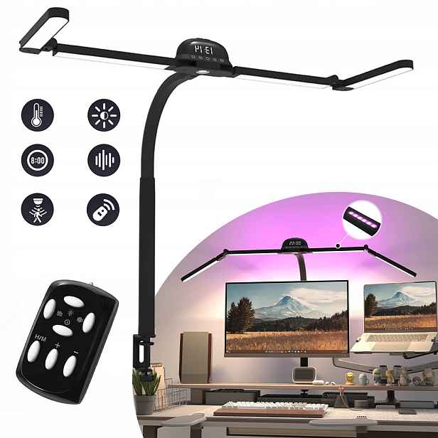 Rgb Led Stolní Lampa S Pohybovým Senzorem, Nastavitelná Pro Školní Výuku Práce