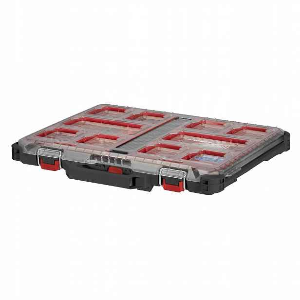 Milwaukee Packout Organizér Slim Velký 10 Košíků Kufr IP65