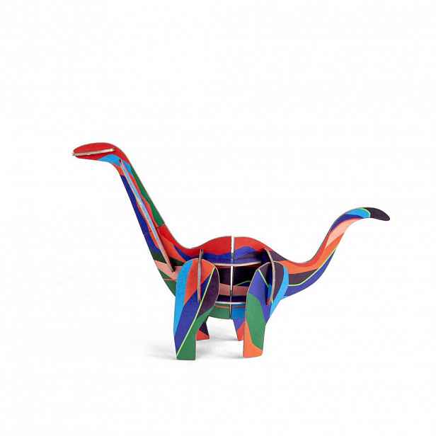 Studio Roof PAPÍROVÁ DEKORACE ZÁŘIVÝ OBŘÍ DINO, 6/17 CM