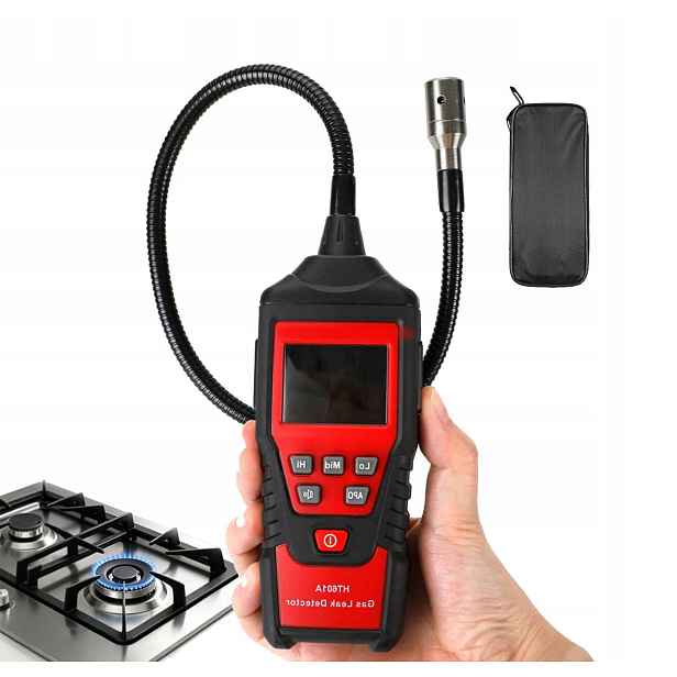 Detektor HT601A Přenosný Hořlavý Plyn S Automatickým Resetováním