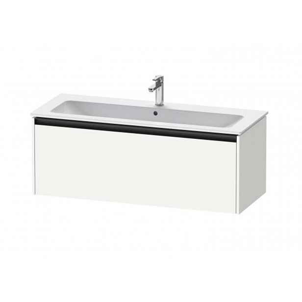 Duravit Ketho.2 - Umyvadlová skříňka 44x121x48 cm, 1 zásuvka, matná bílá K25065018180000