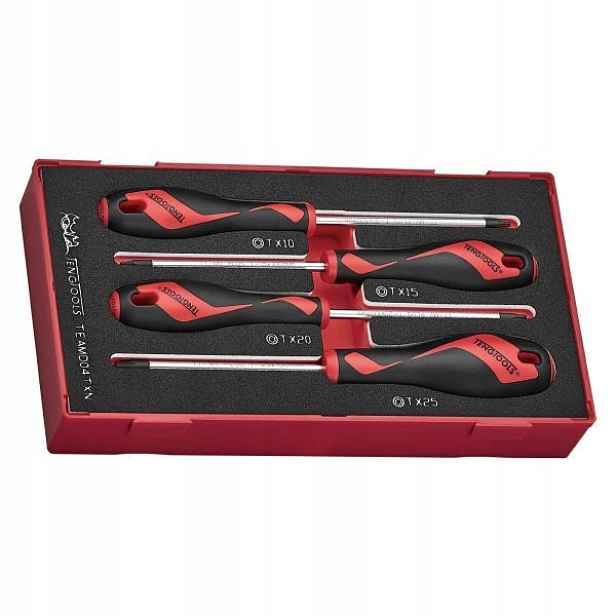 Sada Šroubováků Torx TEAMD04TXN, 4KS Teng Tools