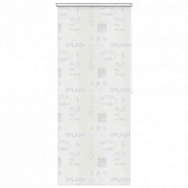 vidaXL Sprchová roleta 120 x 240 cm Splash