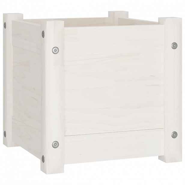 vidaXL Zahradní truhlík 31 x 31 x 31 cm masivní borové dřevo