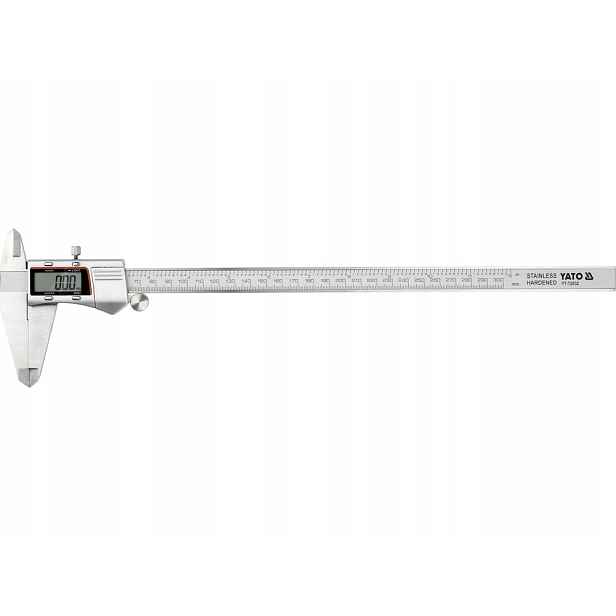 Elektronické posuvné měřítko Yato 300 mm YT-72032 Podsvícený Displej