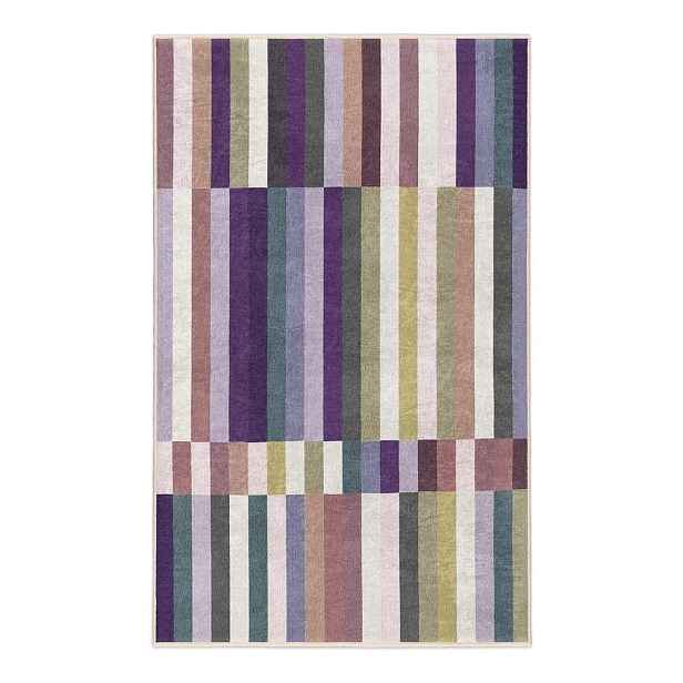 Fialový pratelný koberec 60x100 cm Purple Rain – Mila Home