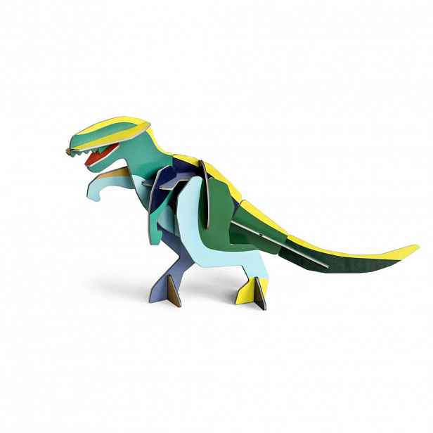 Studio Roof PAPÍROVÁ DEKORACE ZÁŘIVÝ DINO, 9/19 CM
