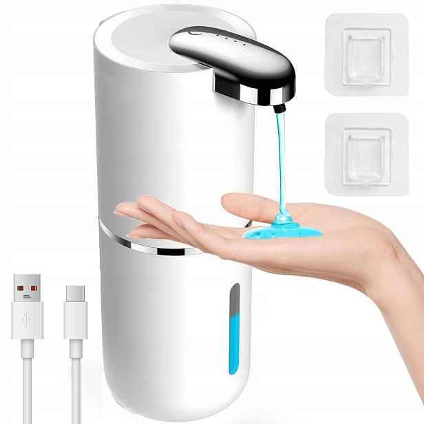 Bezdotykový Automatický Dávkovač Ir Mýdla Namontovaný Na Stěnu 380 ML