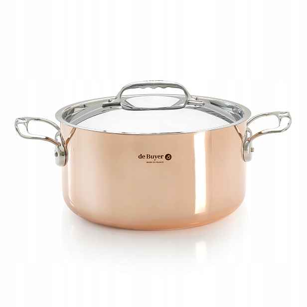 De Buyer Prima Matera Hrnec vysoký s poklicí 20 cm