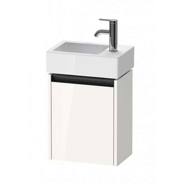Duravit Ketho.2 - Umyvadlová skříňka 44x36x24 cm, 1 dvířka, panty vpravo, lesklá bílá K25071R22220000