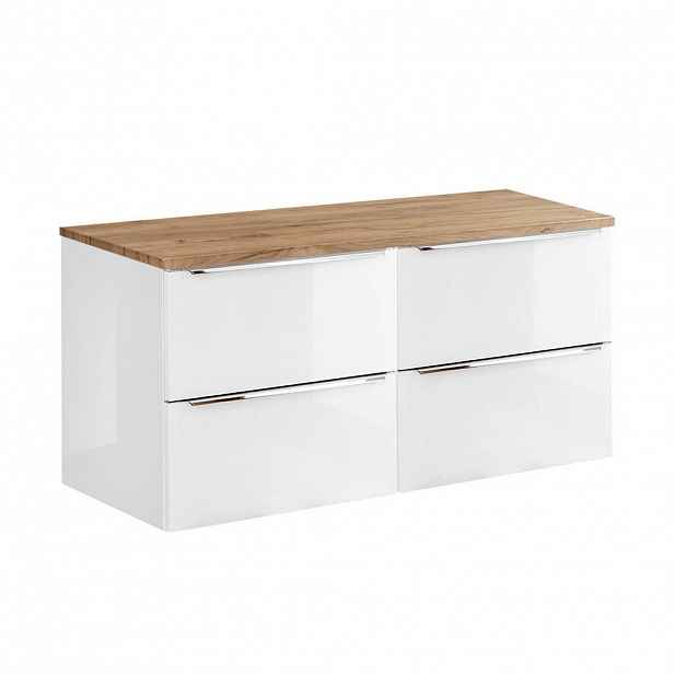 Petits-meubles SKŘÍŇKA POD UMYVADLO 120.4cm duben Bílá