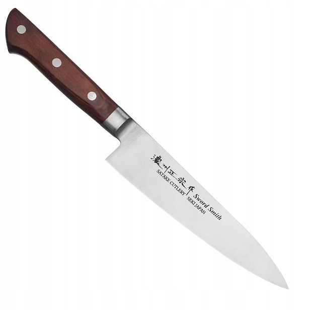 Satake Kotori Japonský ostrý Nůž pro šéfkuchaře 56-58 Hrc 18 cm