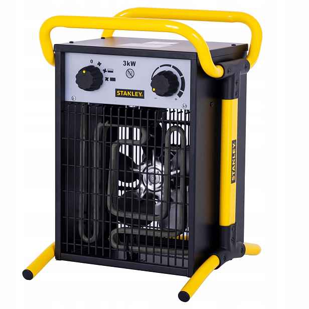 Elektrický ohřívač Stanley SXJH203000E, 3000 W, 2 úrovně výkonu, kovový