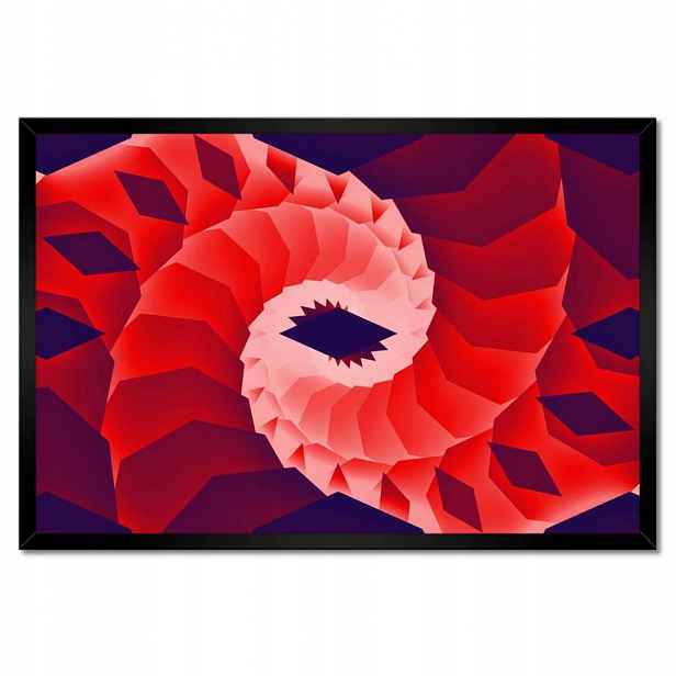 Plakáty v rámu 60x40 Červená zatáčka