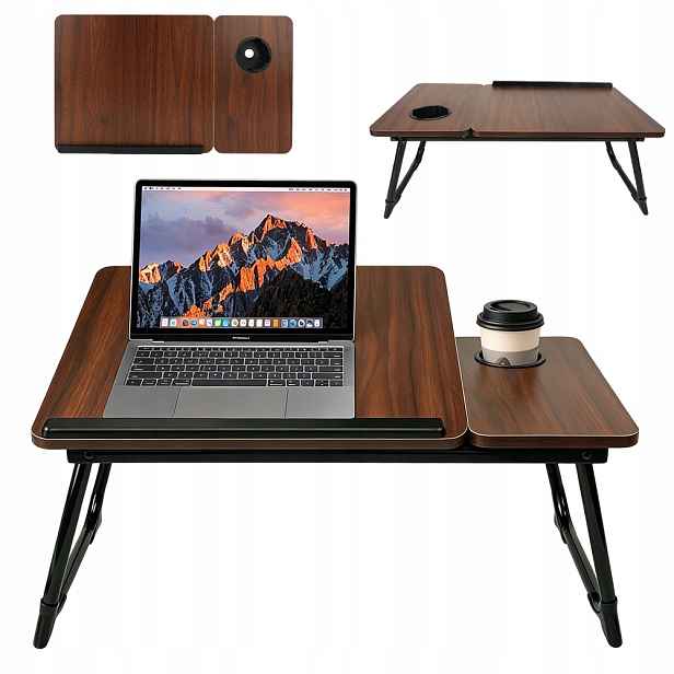 Přenosný podnos s nastavitelnou výškou, designový pro notebook a Tablet