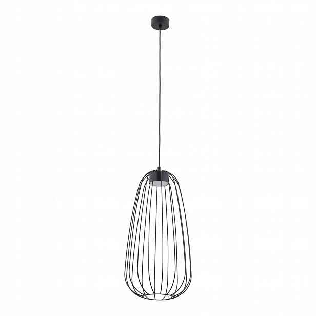 Závěsný lustr Stropní Svítidlo Černý Kov 26 cm Sphera pro Tk Lighting