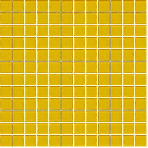 Skleněná mozaika žlutá 30x30 cm lesk MOS25YE