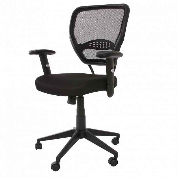 MCW PROFI KANCELÁŘSKÁ ŽIDLE LÁTKA/TEXTIL Černá