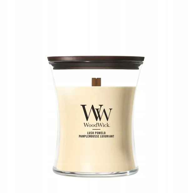 Střední svíčka Lush Pomelo WoodWick